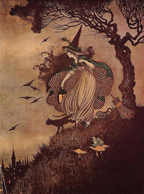 Unveiling the Mysteries of Ida Rentoul Outhwaite's Witch Art